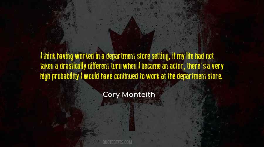 Cory Monteith Quotes #1303509