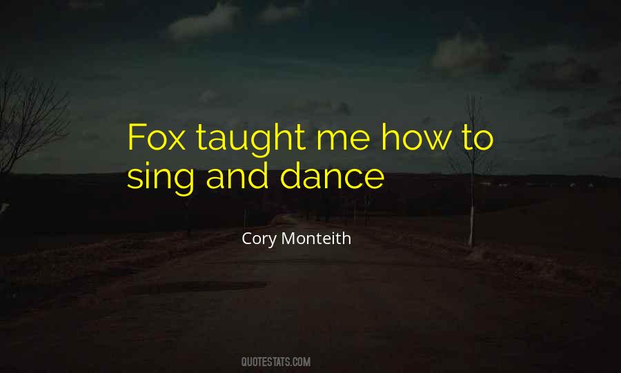 Cory Monteith Quotes #1654893