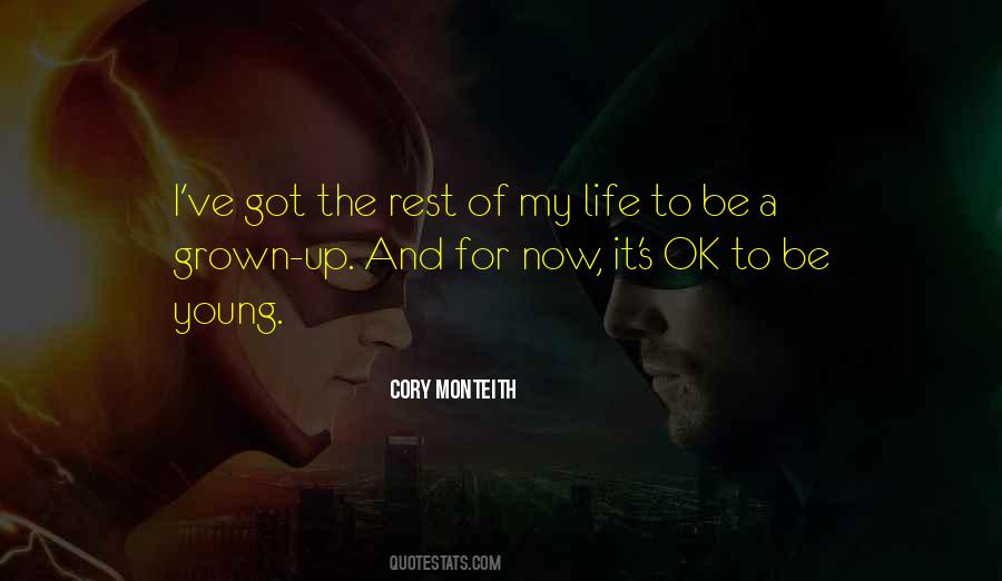 Cory Monteith Quotes #396829