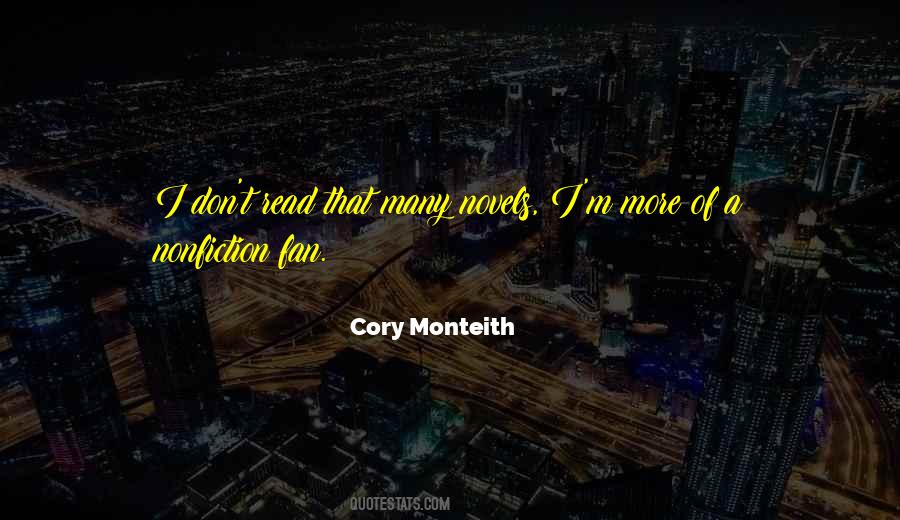 Cory Monteith Quotes #43003