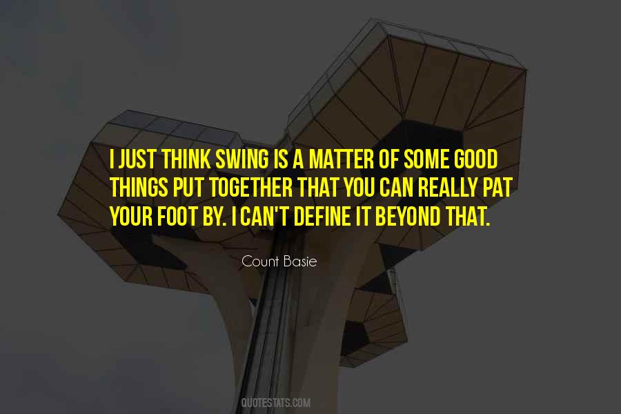 Count Basie Quotes #297088
