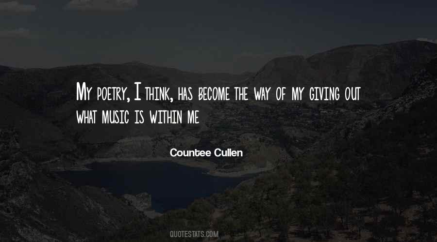 Countee Cullen Quotes #1389822