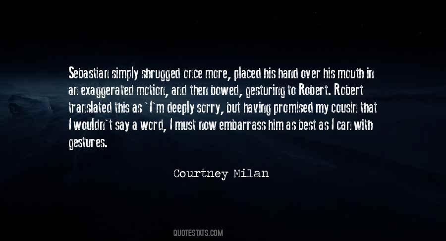 Courtney Milan Quotes #1163155