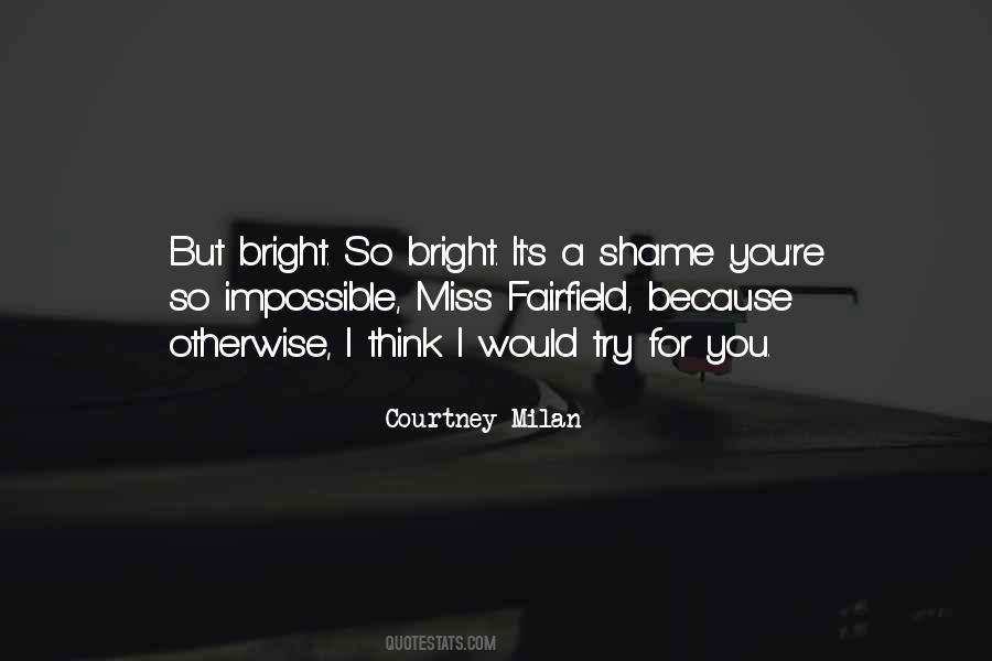 Courtney Milan Quotes #1447389