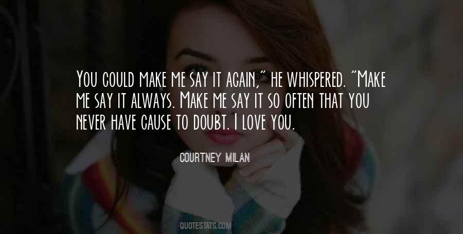 Courtney Milan Quotes #376907