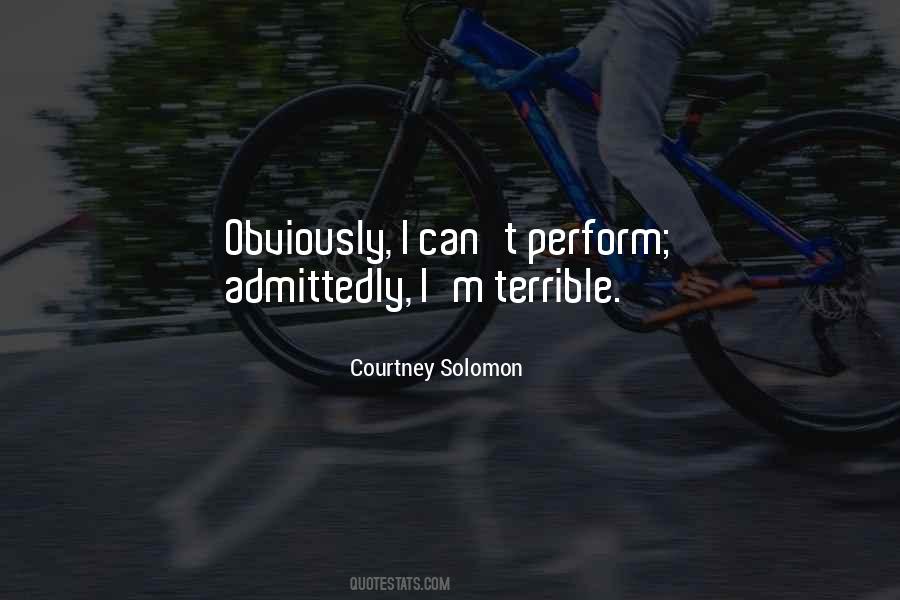 Courtney Solomon Quotes #415102