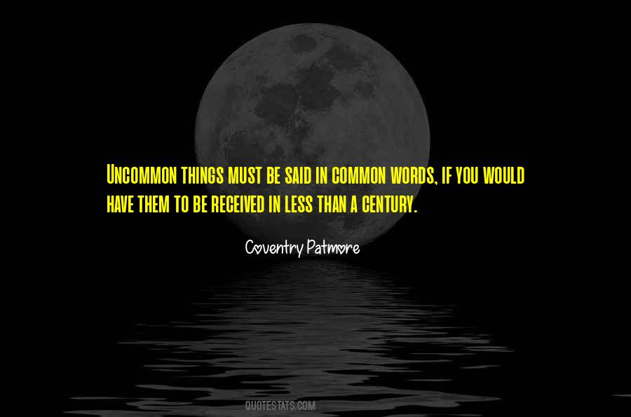 Coventry Patmore Quotes #1504519