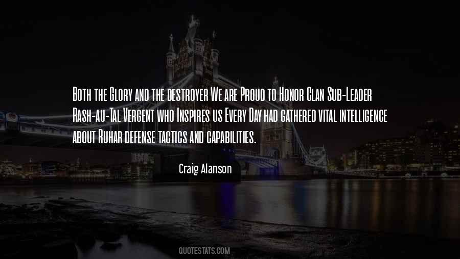 Craig Alanson Quotes #1739378