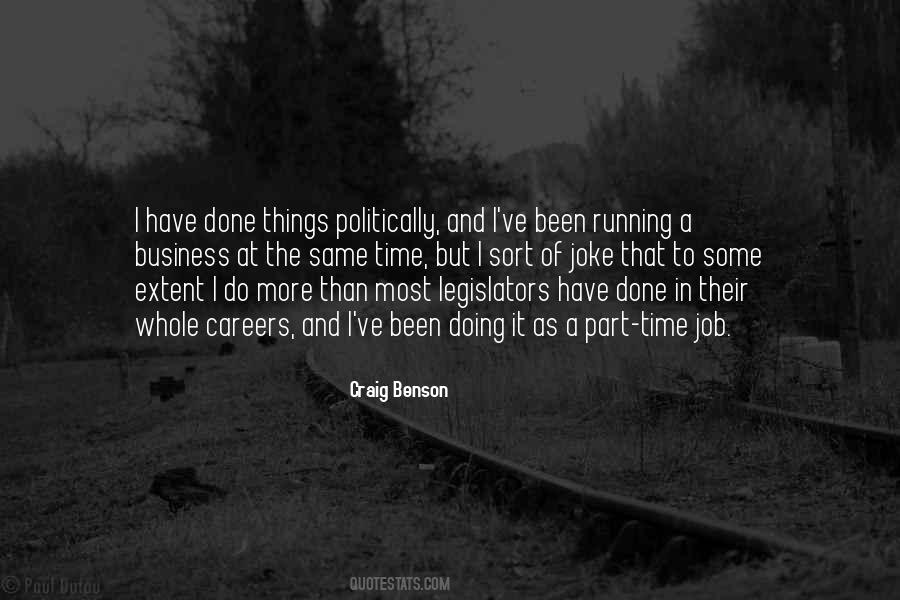 Craig Benson Quotes #1619189