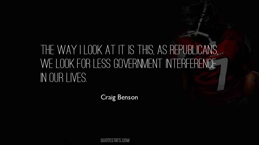 Craig Benson Quotes #1856135