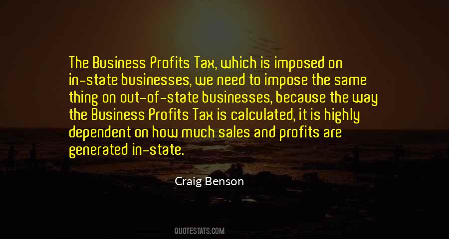 Craig Benson Quotes #682388