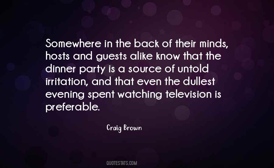 Craig Brown Quotes #736765