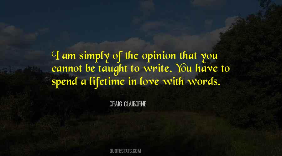 Craig Claiborne Quotes #292552