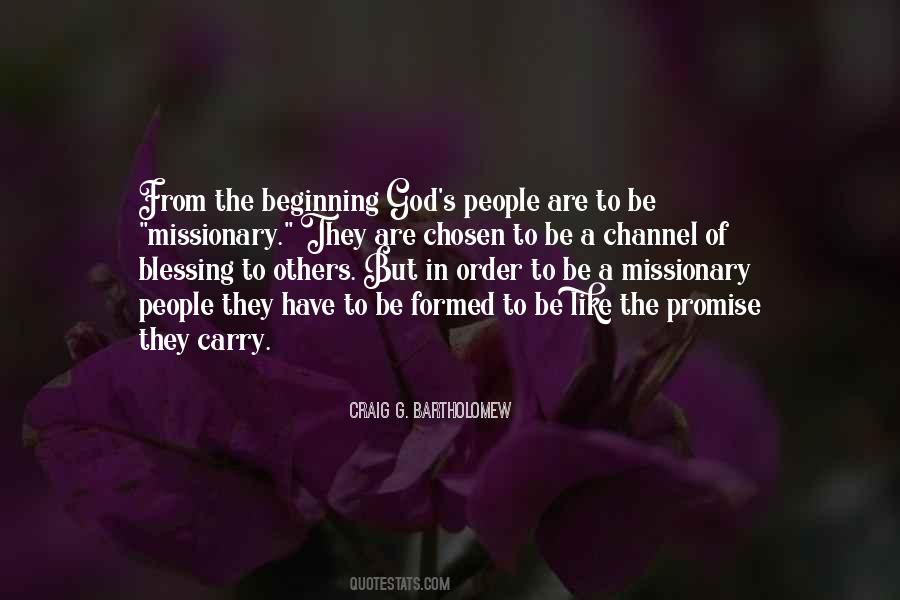 Craig G. Bartholomew Quotes #1707549