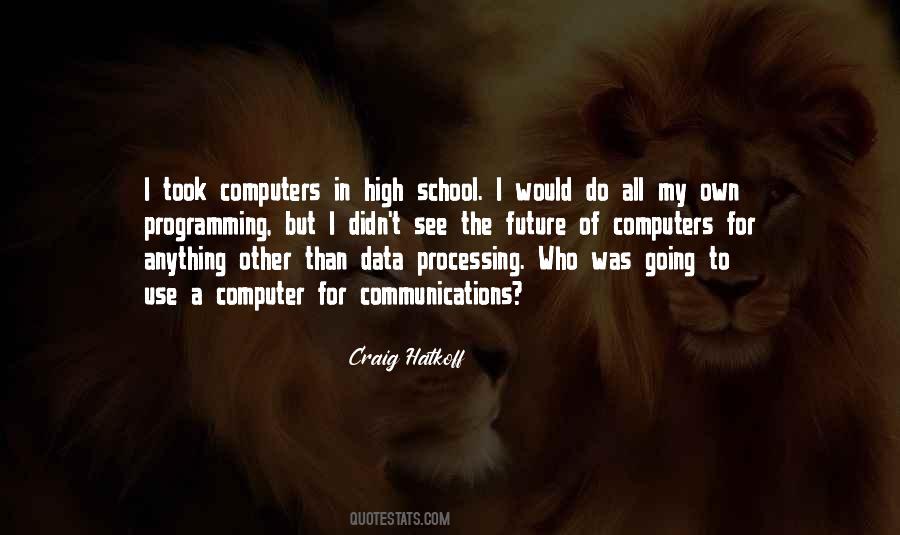 Craig Hatkoff Quotes #150047