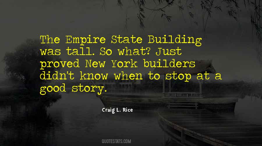 Craig L. Rice Quotes #907426