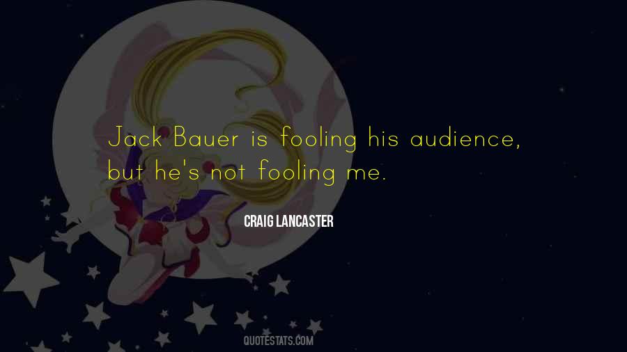 Craig Lancaster Quotes #248640