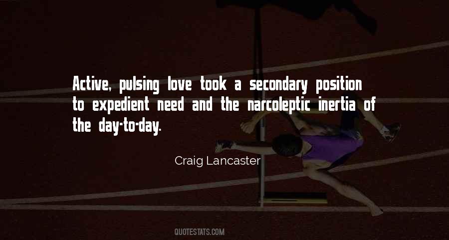 Craig Lancaster Quotes #377777