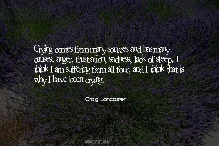 Craig Lancaster Quotes #545631