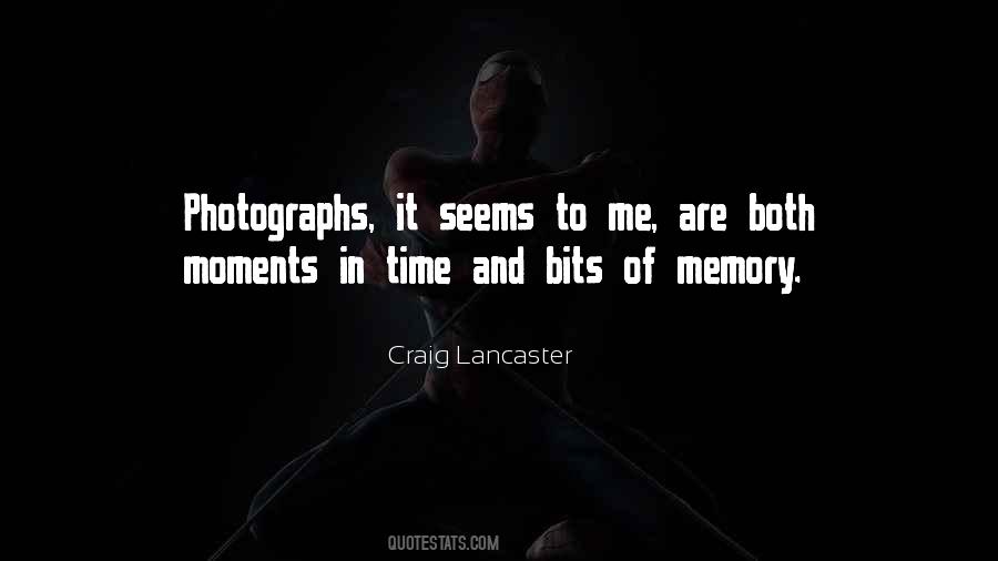 Craig Lancaster Quotes #763649