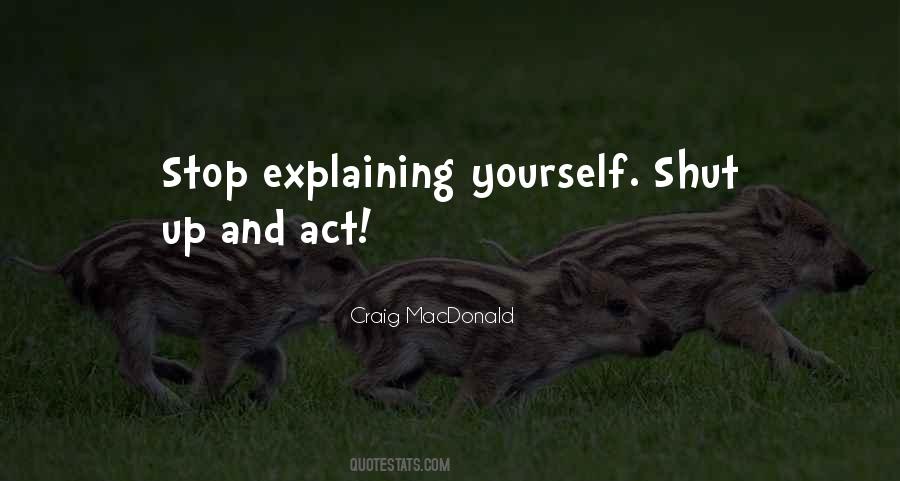 Craig MacDonald Quotes #1190559