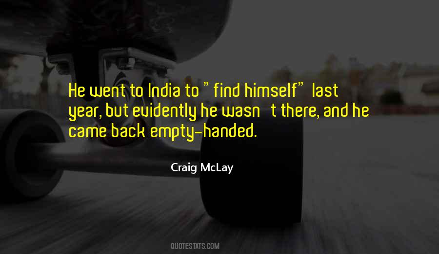 Craig McLay Quotes #1543106