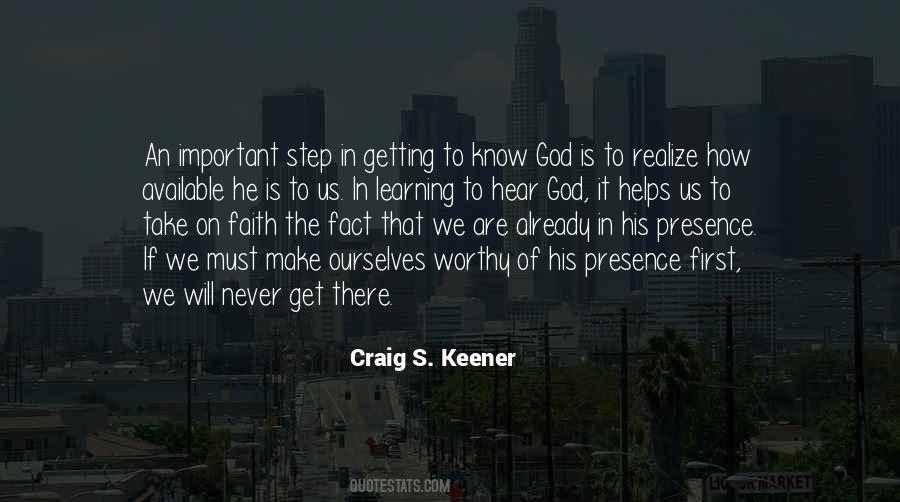 Craig S. Keener Quotes #1369769