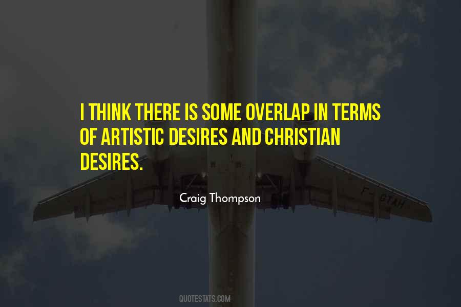 Craig Thompson Quotes #128412