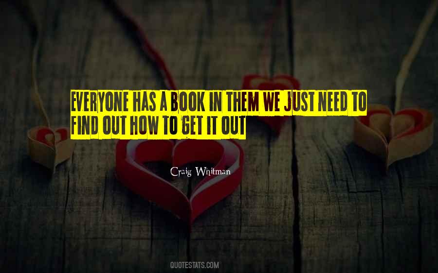 Craig Whitman Quotes #649621
