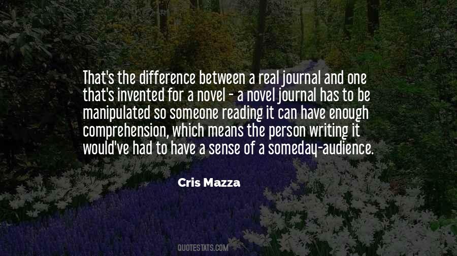 Cris Mazza Quotes #1725058