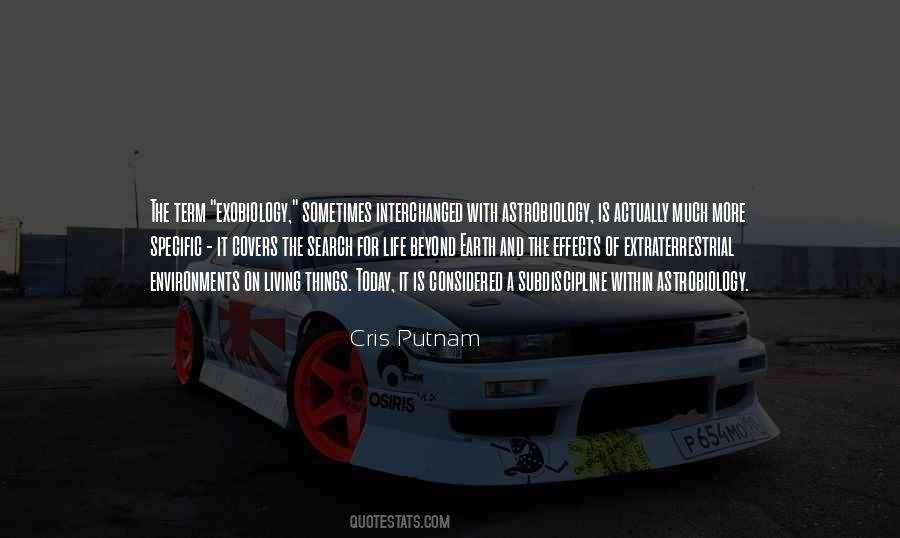 Cris Putnam Quotes #919963