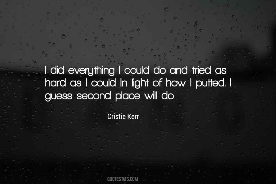 Cristie Kerr Quotes #1429814