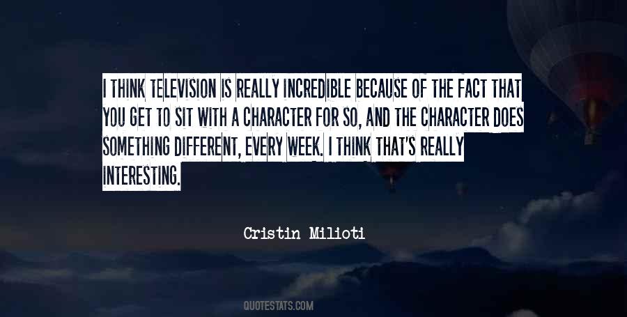 Cristin Milioti Quotes #178405