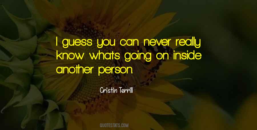 Cristin Terrill Quotes #1447178