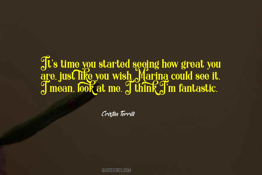 Cristin Terrill Quotes #369004