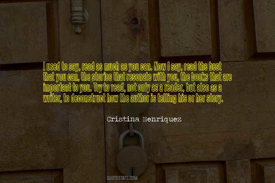 Cristina Henriquez Quotes #1087118