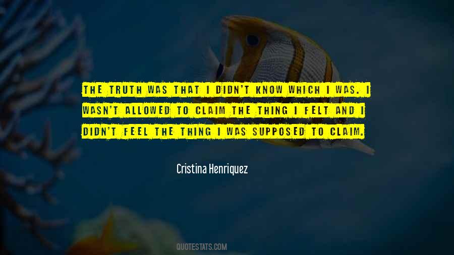 Cristina Henriquez Quotes #1236544