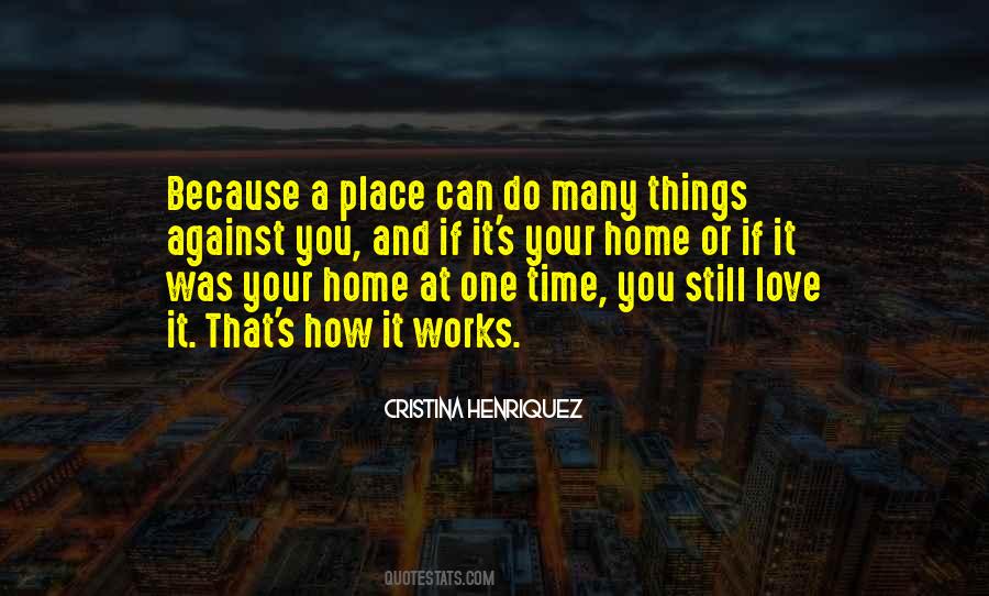 Cristina Henriquez Quotes #1772848