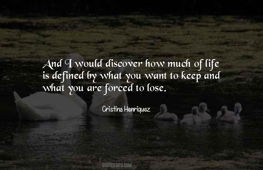 Cristina Henriquez Quotes #1851143