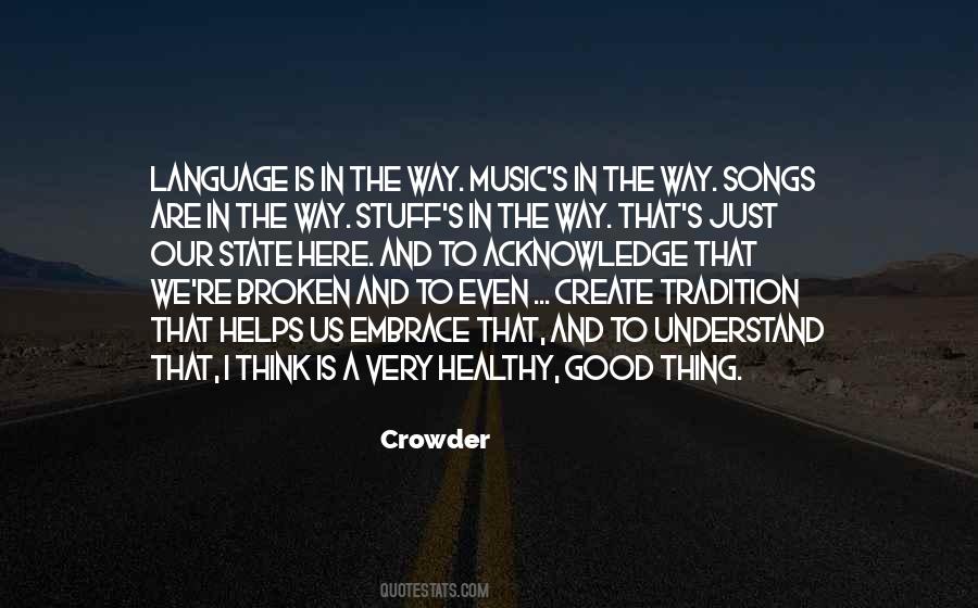 Crowder Quotes #710808