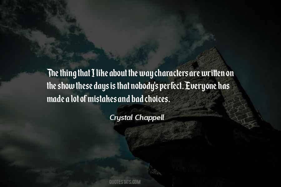 Crystal Chappell Quotes #40801