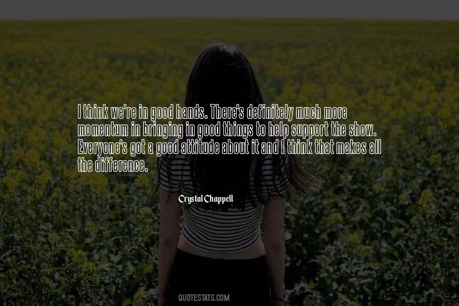 Crystal Chappell Quotes #898953