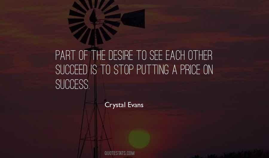 Crystal Evans Quotes #42071
