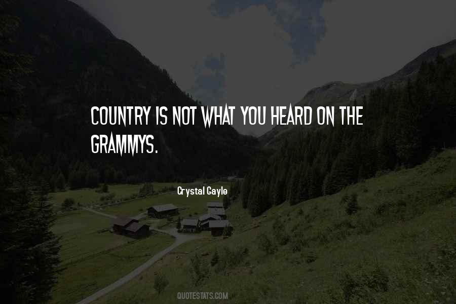 Crystal Gayle Quotes #66130