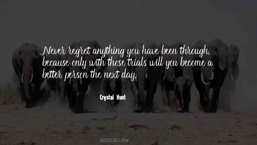 Crystal Hunt Quotes #266458 Crystal Hunt Quotes #266458