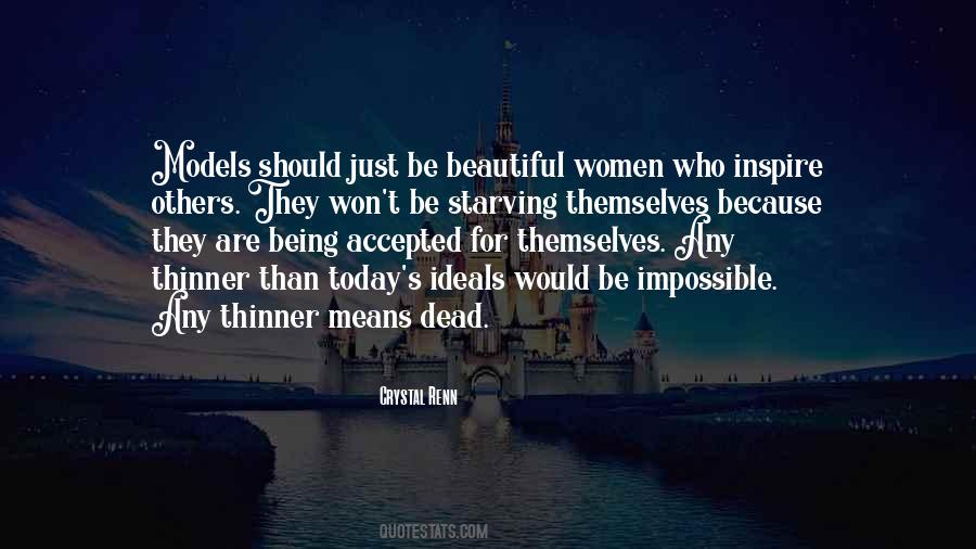 Crystal Renn Quotes #1683992