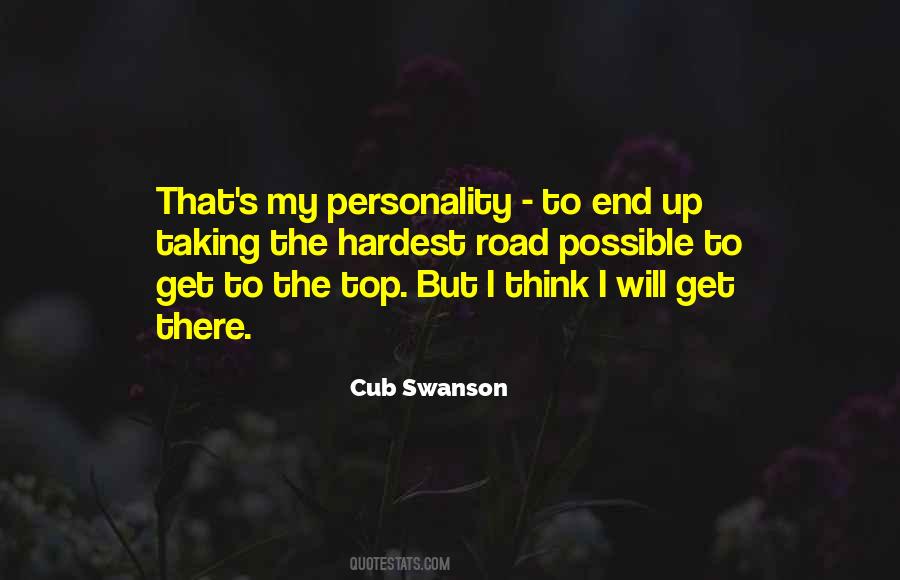 Cub Swanson Quotes #1854667