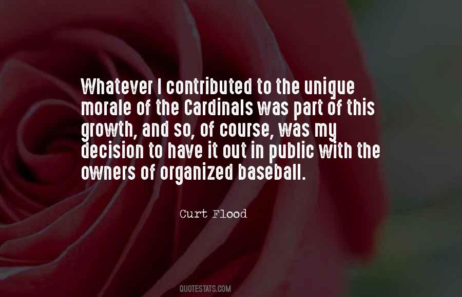 Curt Flood Quotes #233723