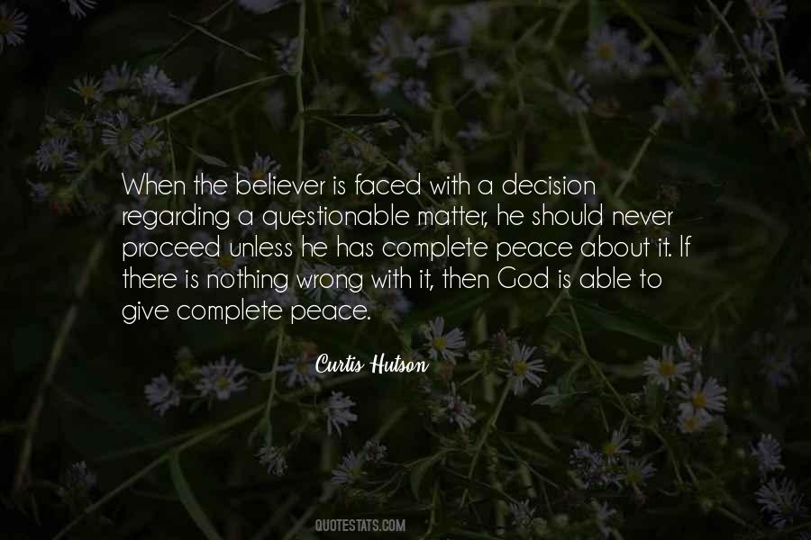 Curtis Hutson Quotes #1390268