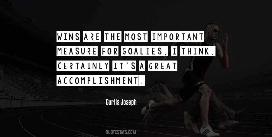 Curtis Joseph Quotes #1692208